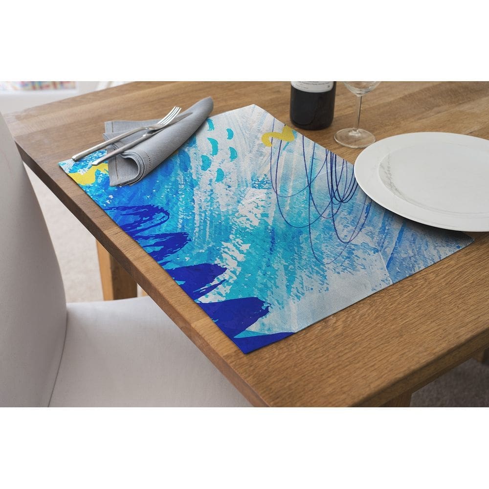 Jogo Americano Retangular 4 Lugares - Mesa Posta G00059