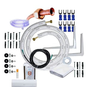Kit Completo Para Instalação Ar Condicionado Springer Midea AirVolution 22000 Btus 3 Metros Com Suporte 500mm