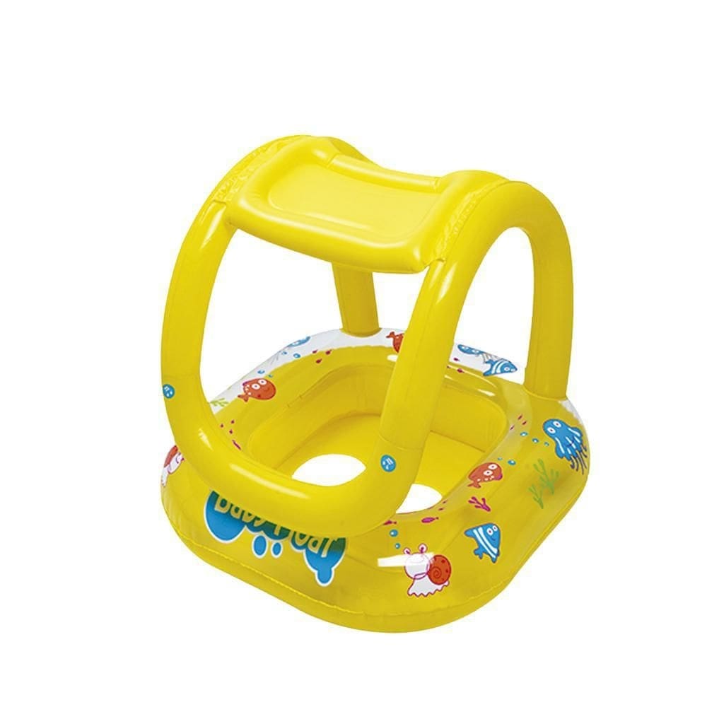 Boia inflavel fralda e cobertura 66x66cm na caixa
