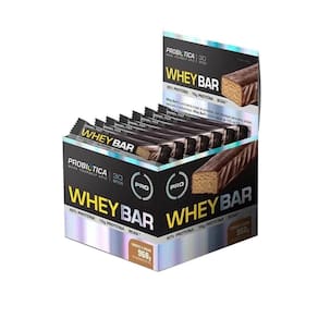 Whey bar creamy display com 12 unidades de 38g - coco
