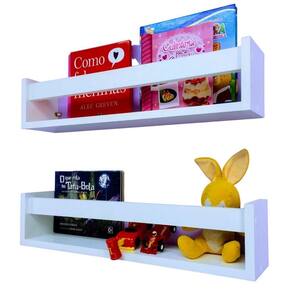 Kit 2 prateleiras organizadoras estante de brinquedos 40cm