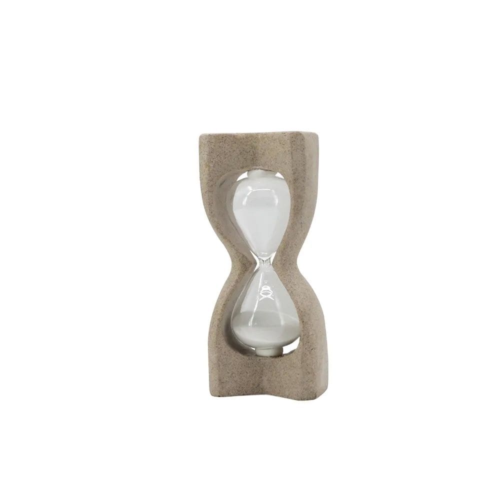 Ampulheta Decorativa Vidro e Resina 28cm SS0296 BTC