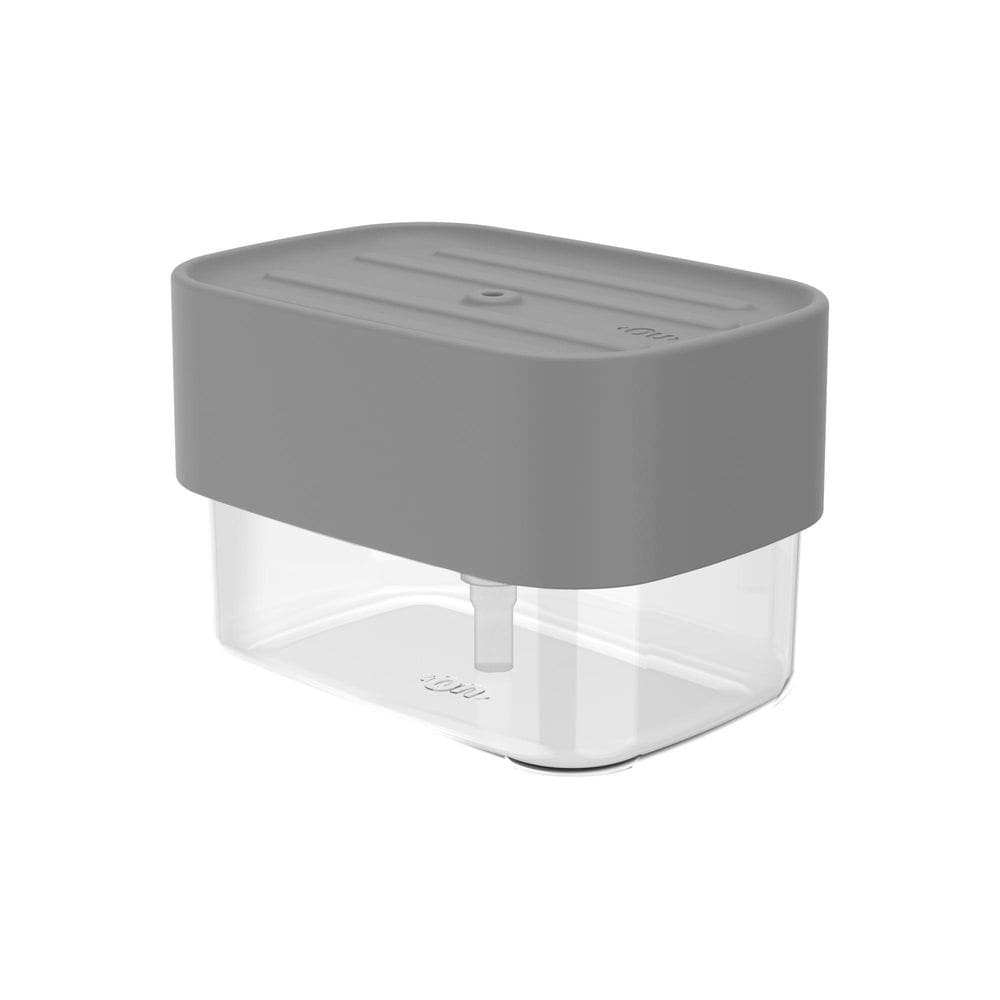 Dispenser para detergente 2 em 1 porta esponja trium ou cinza