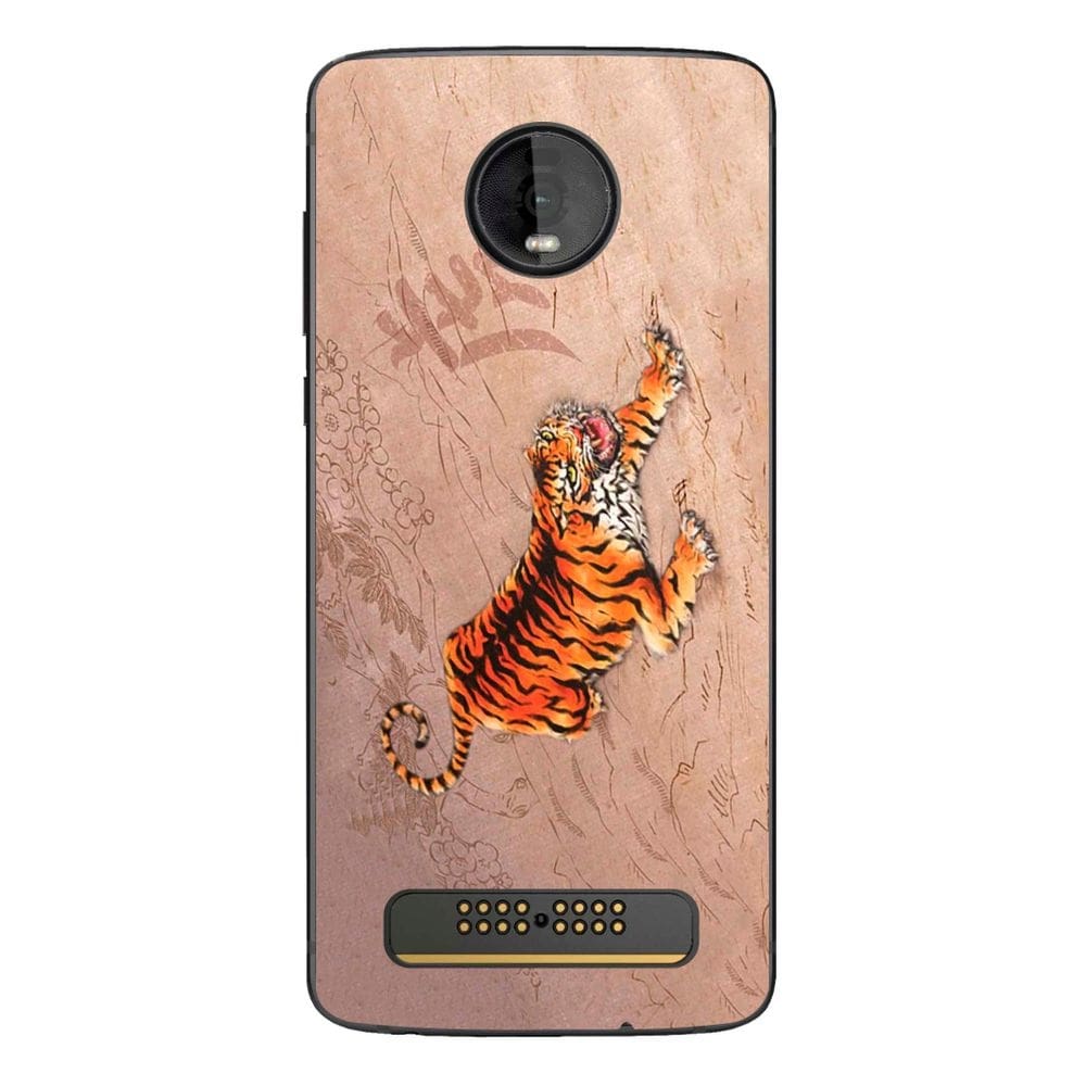 Capa Adesivo Skin243 Verso Para Motorola Moto Z4 (2019)