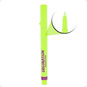 Caneta Delineadora de Unhas Pink 21 Decoration Verde Claro 3,2g