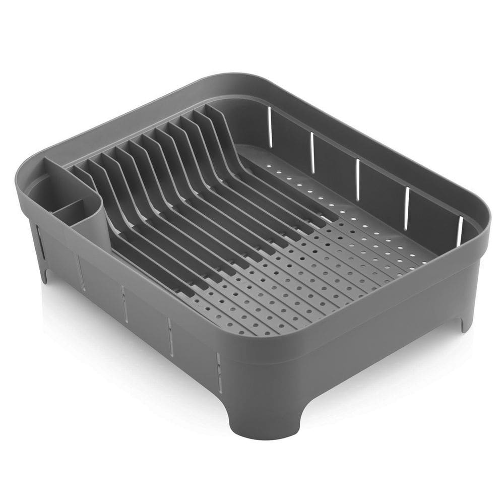 Escorredor de louça, pratos, cor cinza cinza ou trium 40 cm