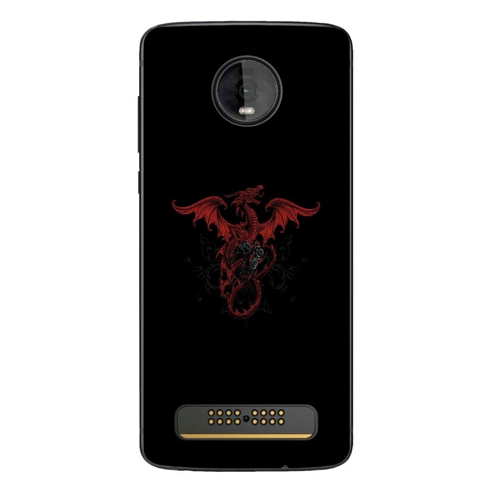 Capa Adesivo Skin255 Verso Para Motorola Moto Z4 (2019)