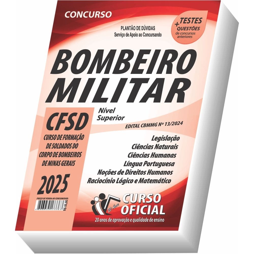 Apostila Bombeiro Militar MG - Cfsd - Soldado