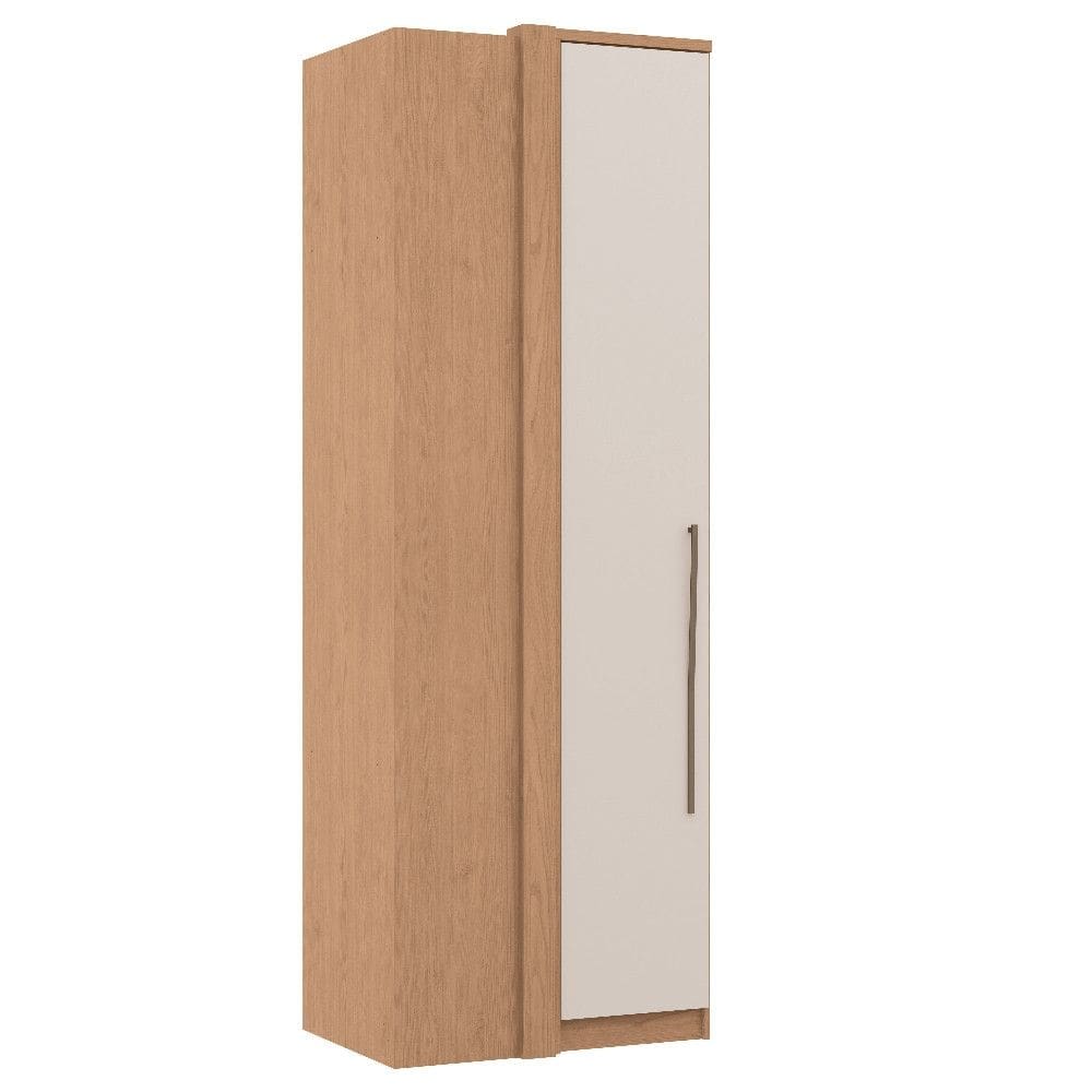 Guarda Roupa de Canto Reto Modulado 1 Porta Elegance Móveis Castro