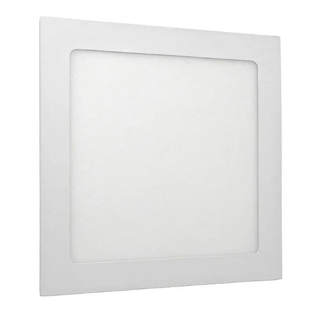 Painel Plafon de Embutir Quadrado 17cm Led 12W 4000K Bivolt