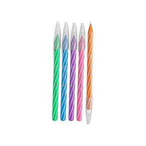 Caneta esferográfica spirinho - cis - 0.7mm 5 cores