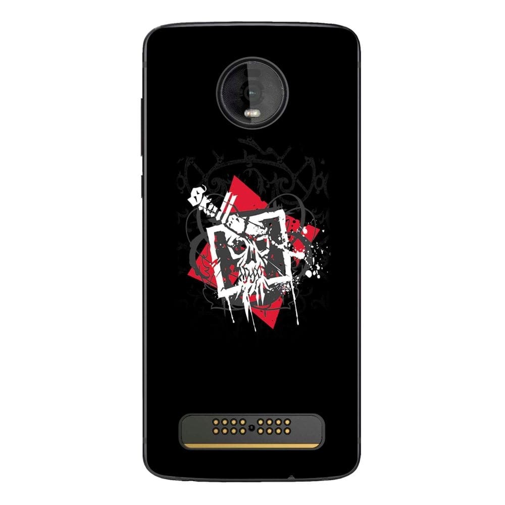 Capa Adesivo Skin015 Verso Para Motorola Moto Z4 (2019)
