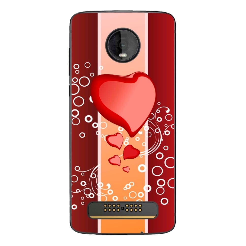 Capa Adesivo Skin372 Verso Para Motorola Moto Z4 (2019)