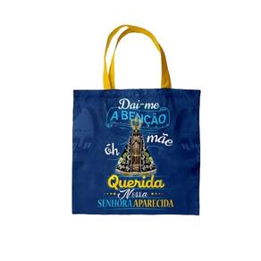 Ecobag Sacola de Nossa Senhora Aparecida de Tecido