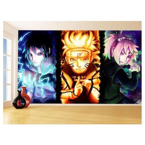 Papel De Parede Anime Naruto Mangá Desenho Art 3,5M Nrt06