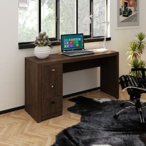 Mesa para Computador 3 Gavetas ME4102 Tecno Mobili
