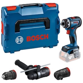 Parafusadeira Furadeira à Bateria 18V com Adaptador Perfurador sem Bateria BOSCH