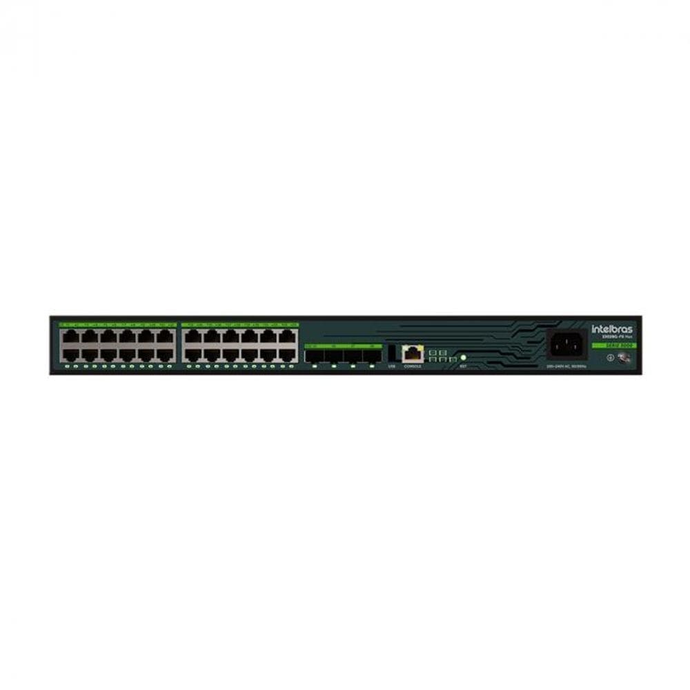 Switch Gerenciavel L3 24 Portas Gigabit Poe E 4 Sfp+