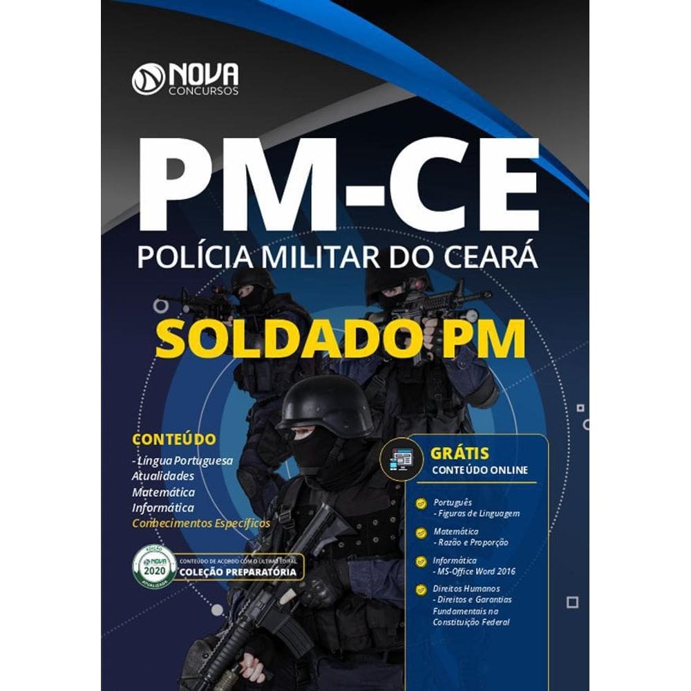 Apostila concurso pm ce - soldado pm