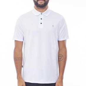 Camiseta Hurley Polo Office WT24 Masculina Branco