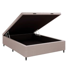 Base Cama Box Baú Casal para Colchão 138x188cm Multimóveis CR35239