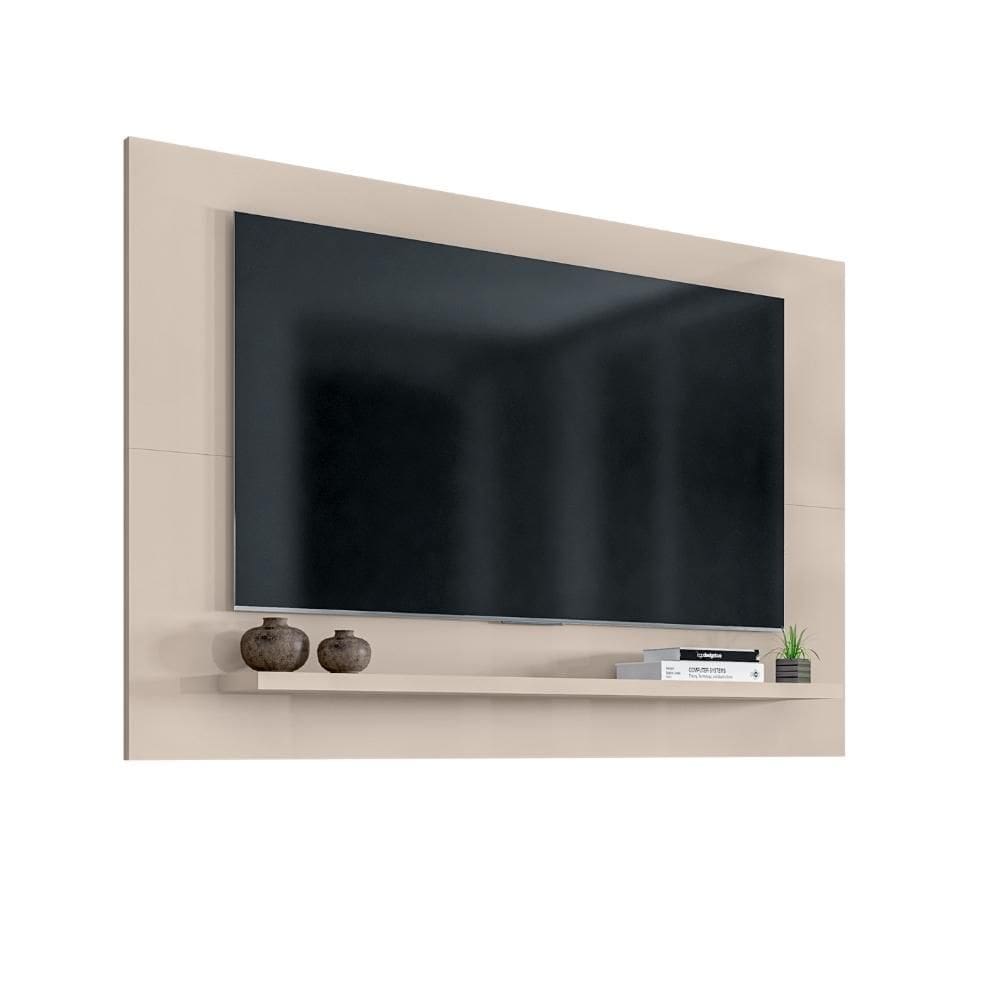 Painel Safira 1.35 Tv 60" Prateleira Suspensa Porta Objetos Organizadora Decoração Sala - Lojas RPM