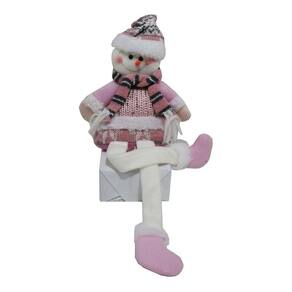 Kit 2 boneco papai noel boneco de neve enfeite natal pelucia