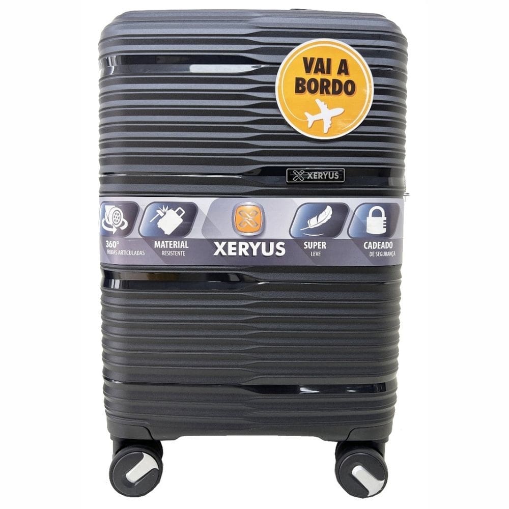 Mala de Viagem Xeryu s Marbella 20 Preta - 12830