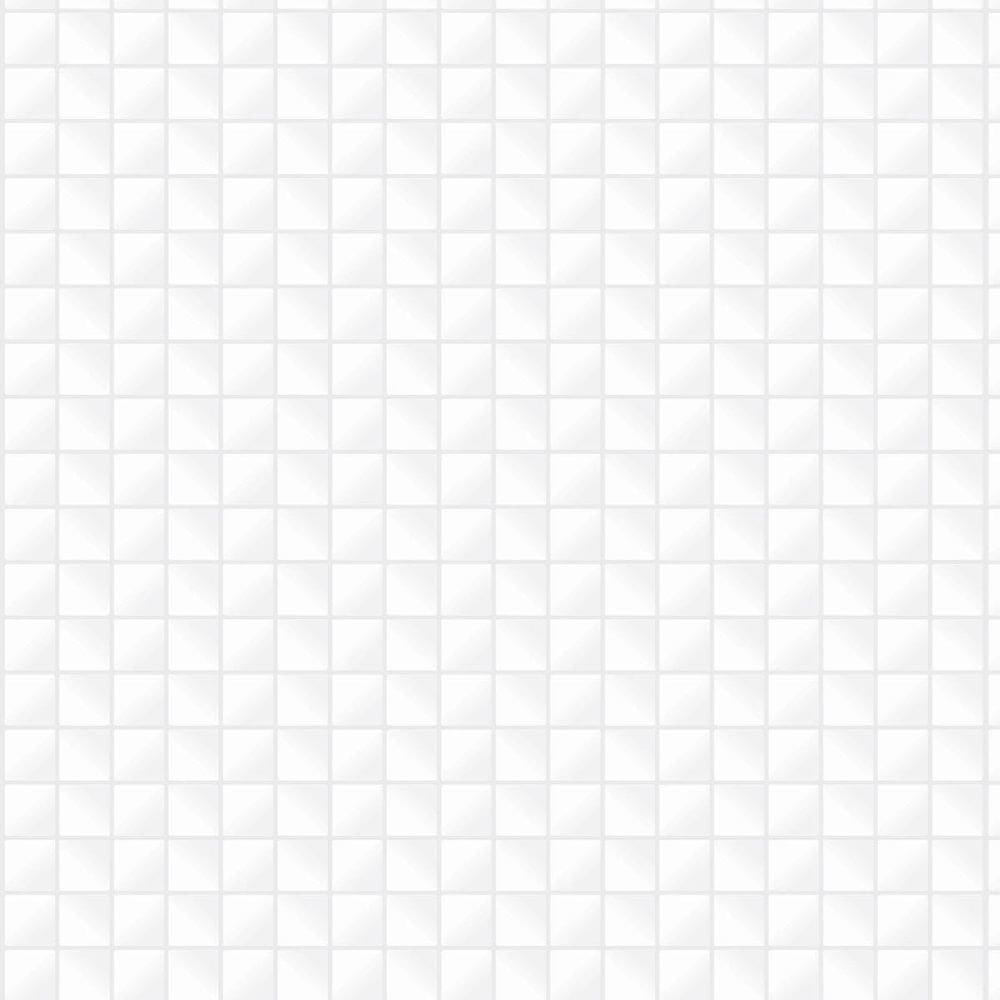 Papel de parede adesivo lavável pastilhas branco gelo 3m