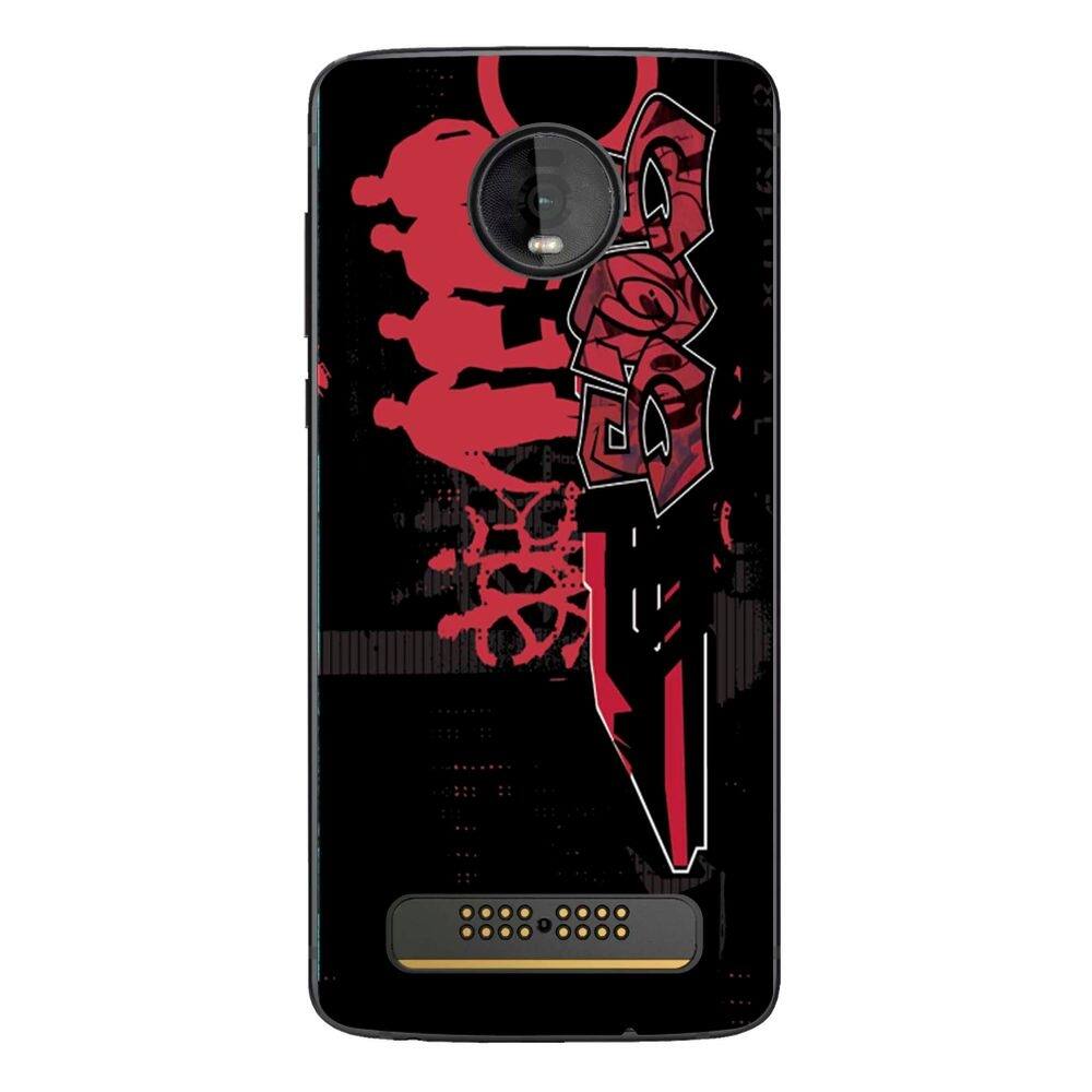 Capa Adesivo Skin055 Verso Para Motorola Moto Z4 (2019)