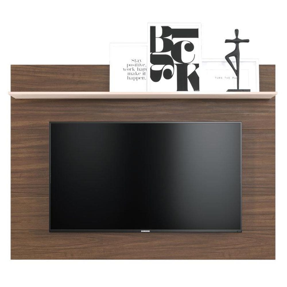 Painel para Tv Suspenso Maia Nogueira Real Off White - Colibri