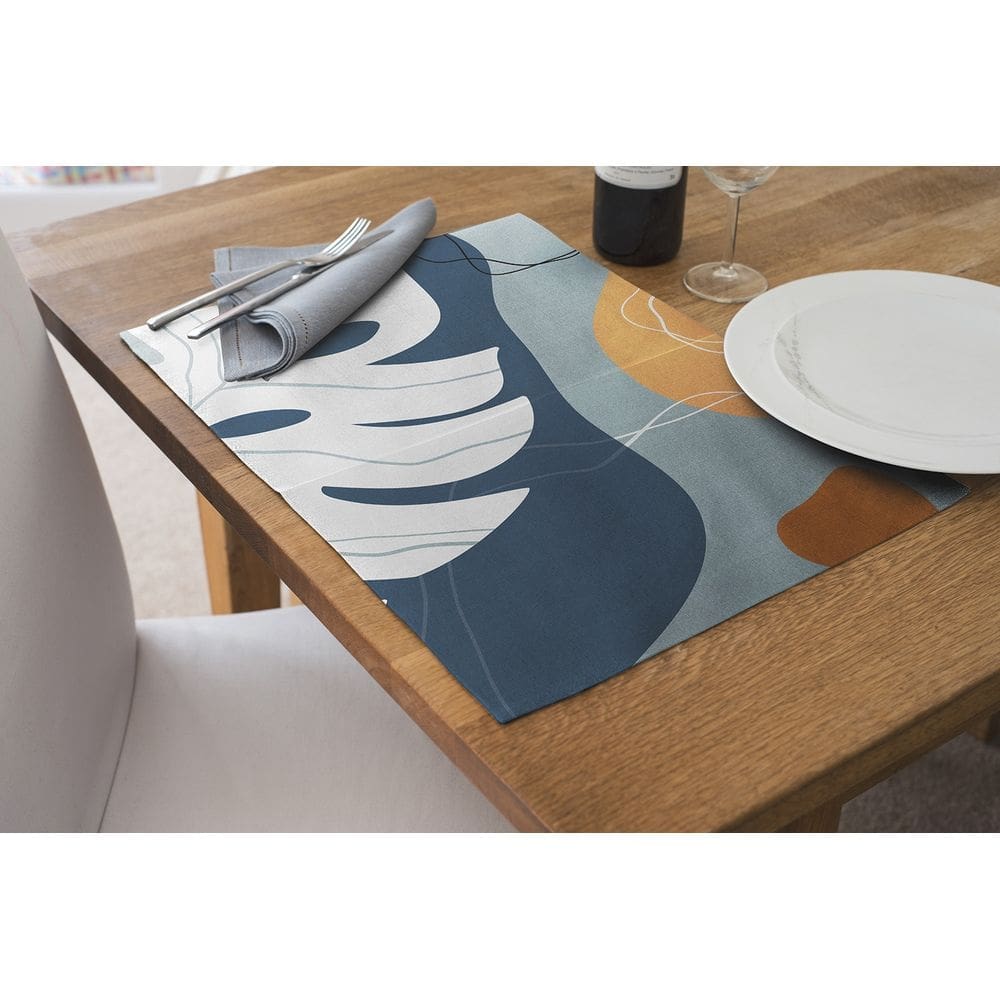 Jogo Americano Retangular 4 Lugares - Mesa Posta G00095