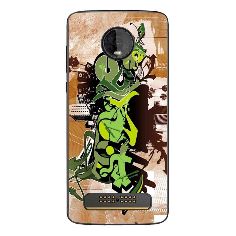 Capa Adesivo Skin072 Verso Para Motorola Moto Z4 (2019)