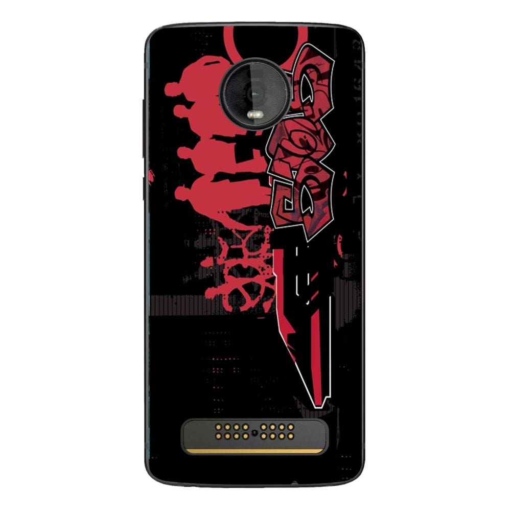 Capa Adesivo Skin055 Verso Para Motorola Moto Z4 (2019)