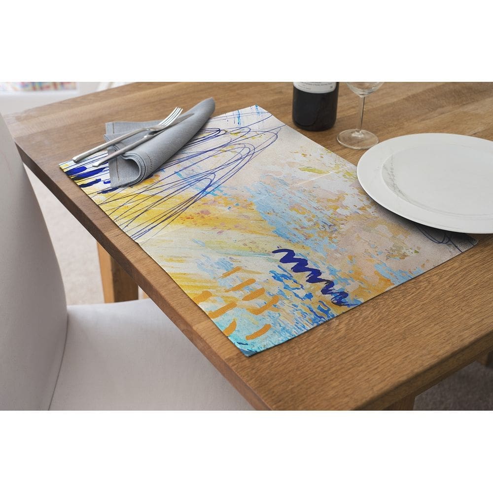 Jogo Americano Retangular 4 Lugares - Mesa Posta G00060