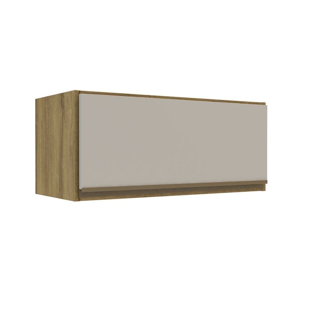 Armário Aéreo Basculante 70cm com 1 Porta 2409 Mel/Arenas