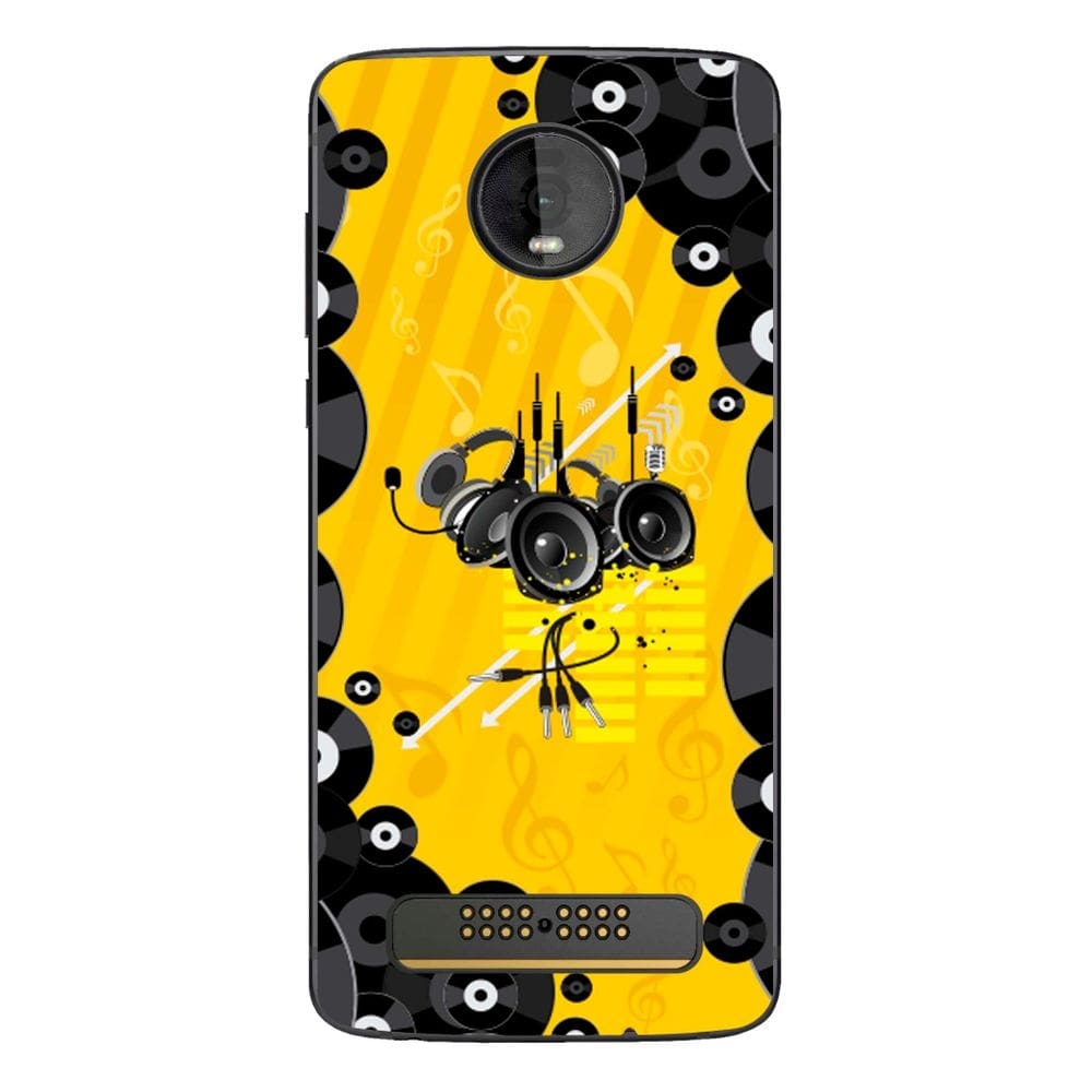 Capa Adesivo Skin354 Verso Para Motorola Moto Z4 (2019)