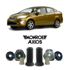 2 kit batente suspensão dianteira fiesta sedan 12