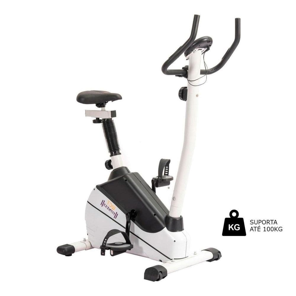 Bicicleta magnética de exercícios ergométrica wct fitness