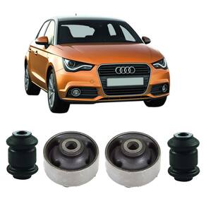 Kit bucha maior menor bandeja dianteira audi a1 2011 a 2016