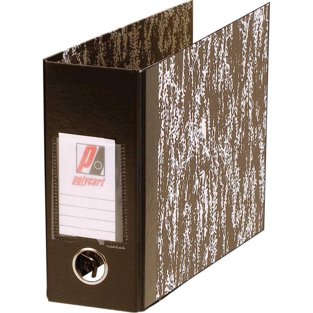 Pasta registradora duplicata larga tigrada