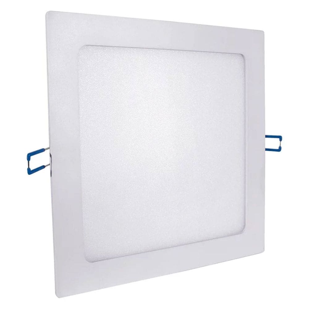 Painel LED de Embutir 12W Luz Branco Frio Quadrado Bivolt Empalux