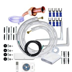 Kit Completo Para Instalação De Ar Condicionado EOS Master Comfort 12000 Btus 1/4 x 1/2 3 Metros  Com Suporte 450mm