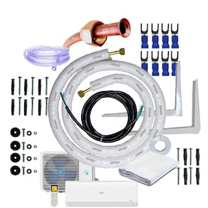 Kit Completo Para Instalação Ar Condicionado Elgin Eco Inverter II 9000 a 18000 Btus 1/4 3/8 4,5 Metros Com Suporte 450