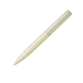 Caneta crown metal platinum esferografica dourada di10056o