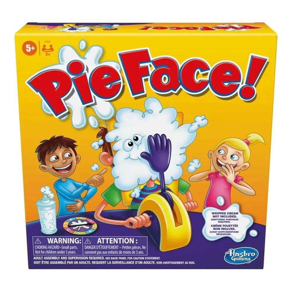 Jogo Torta na Cara  Splash Pie Face - Hasbro E7638