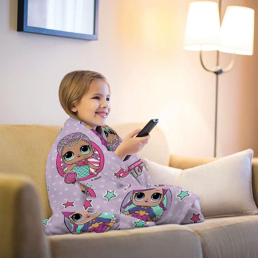 Manta Solteiro Soft Fleece Infantil Lol Surprise Lepper