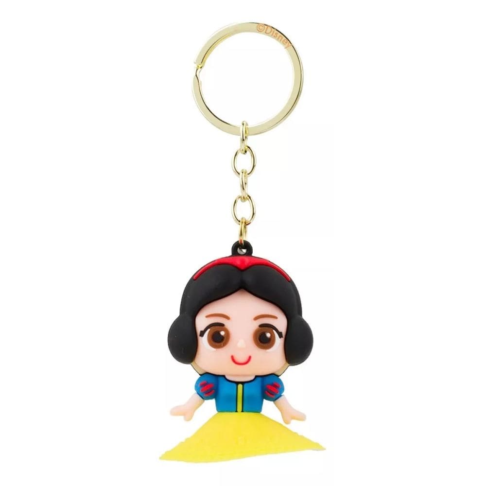 Chaveiro Princesa Branca De Neve Silicone 6cm - Disney