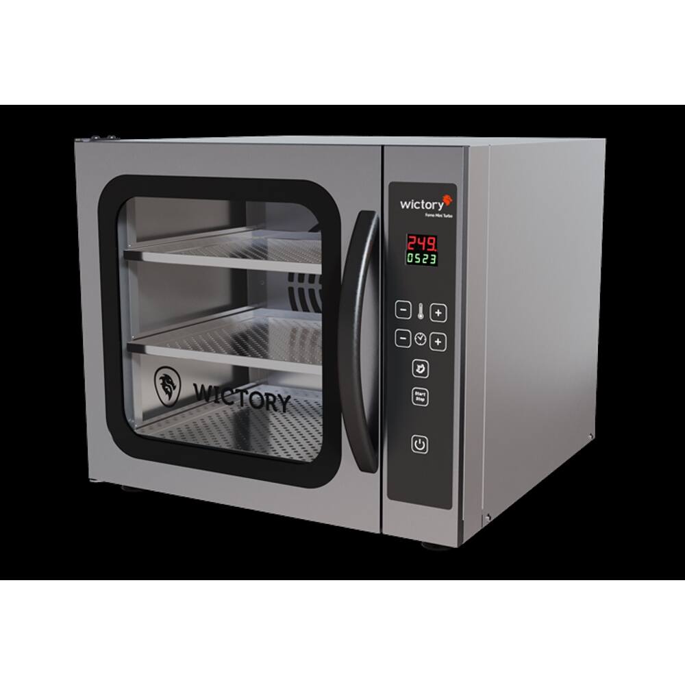 Forno de Convecção para Bolos WCVB-335 Modelo 3 Assadeiras Sem Vapor Wictory