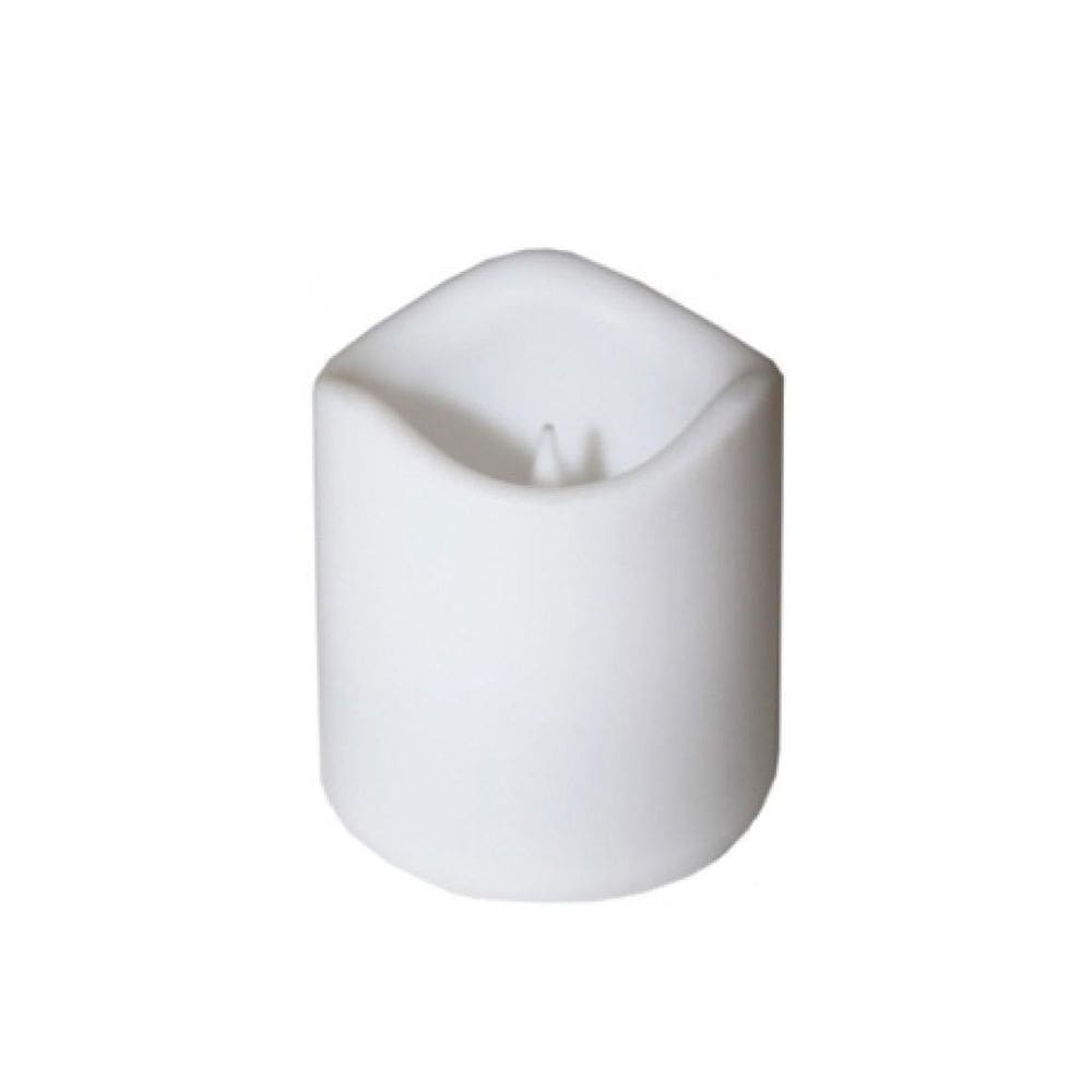Vela De Led Decorativas Amarela Chama Viva C/4 Un